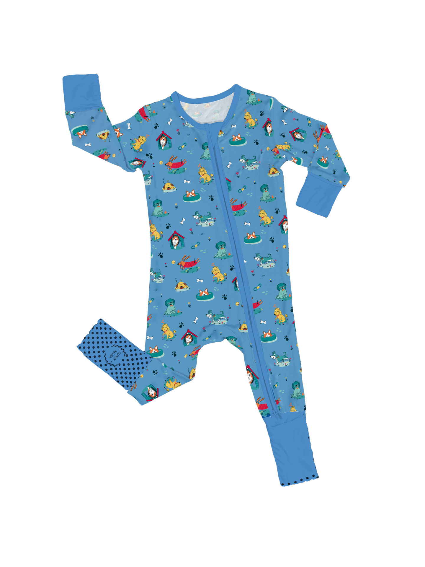 Dawson's Puppy Party Bamboo Romper